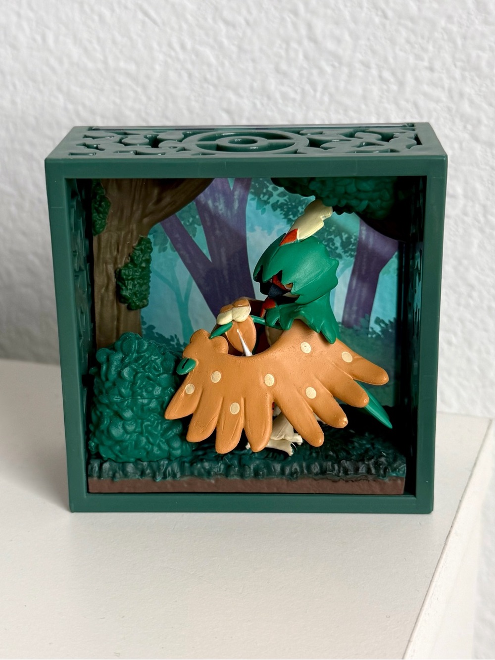 Re-ment pokemon frame deep woods - decidueye